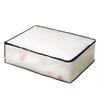 Peva Quilt Storage Bag With Waterproof Dustproof Multipurpose Organizer For Bedroom And Travel