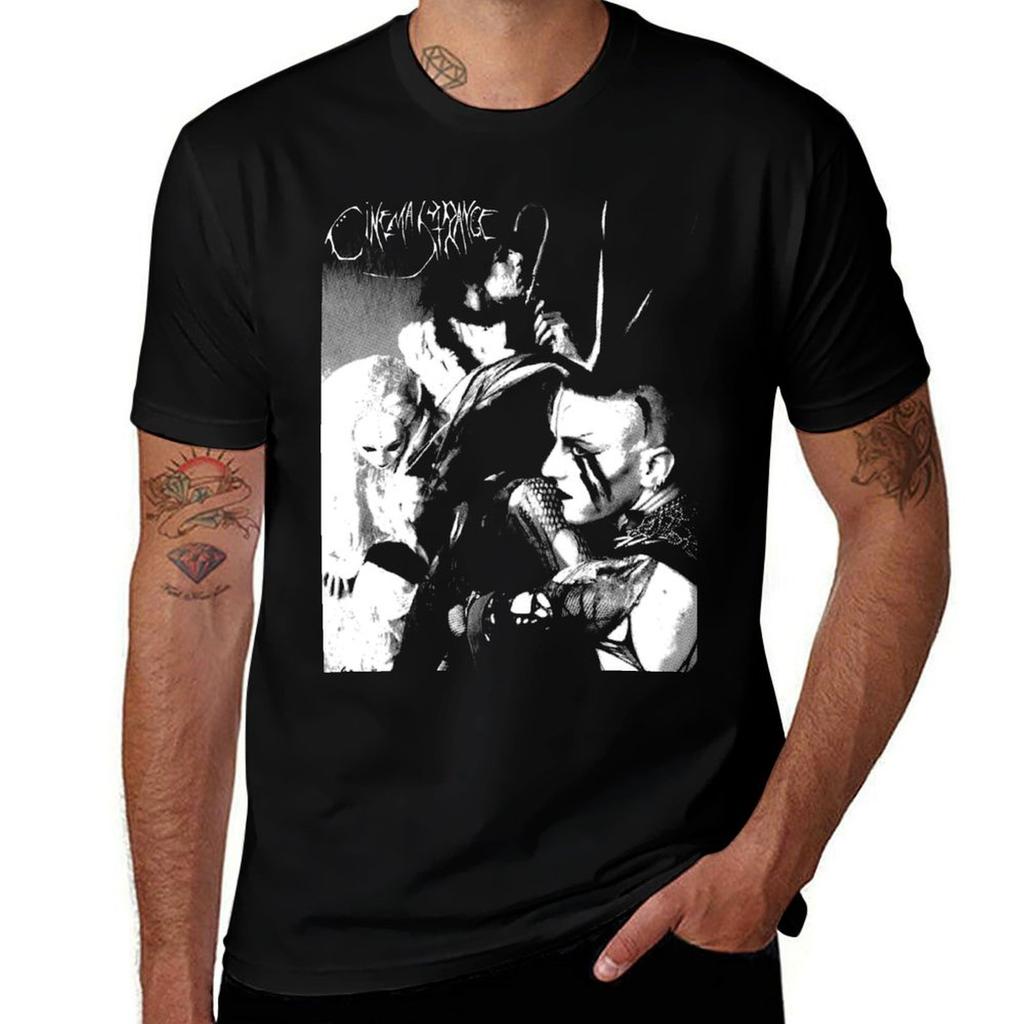 Cinema Strange Deathrock Tshirt Work Wear Lightweight Tee Tshirt