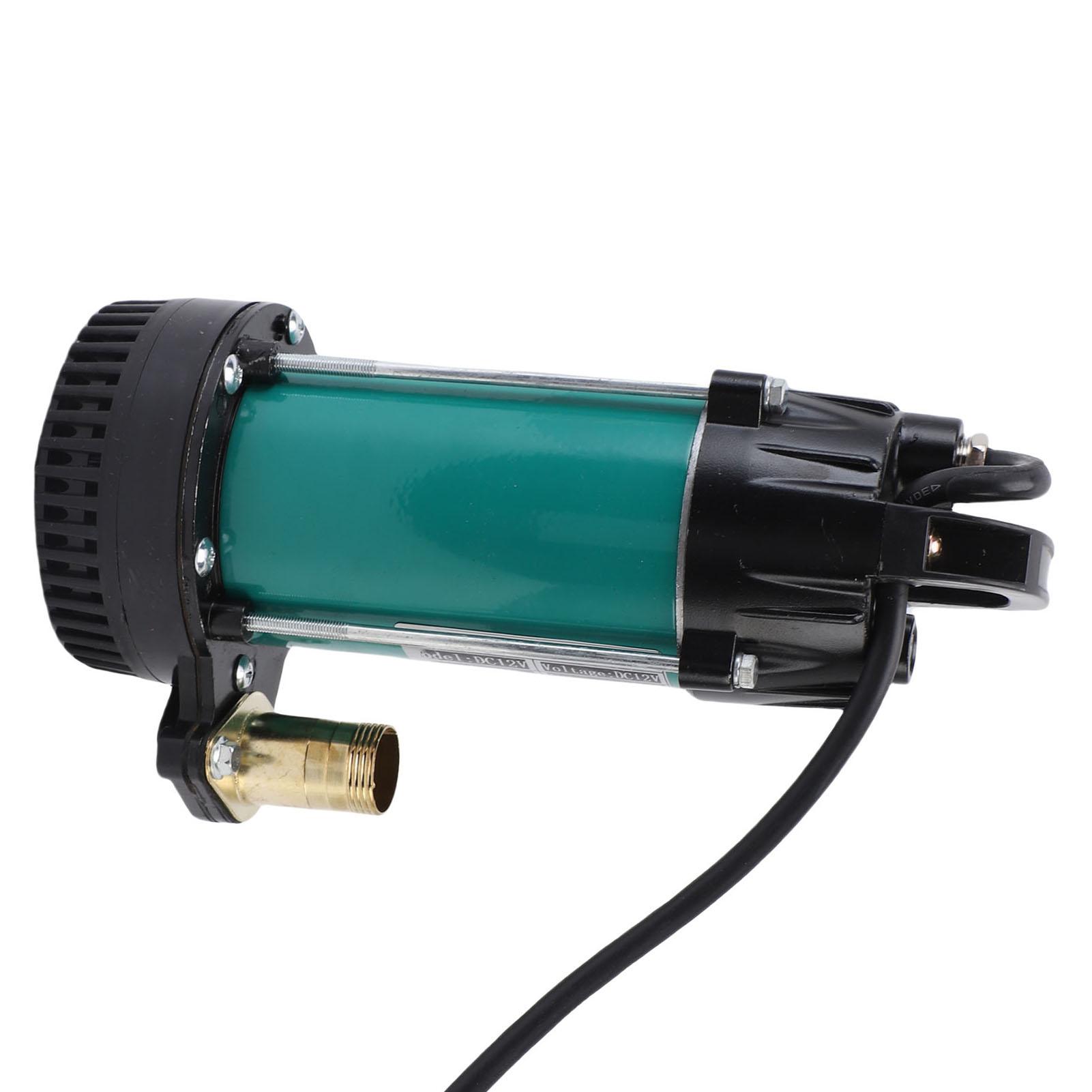 Pompe Submersible 300W  ³Celsius   Débit 22m Hauteur de Relevage Électrique   avec Câble de 2.5M Moteur Cuivre Sans Balais
