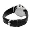 [Casio] CASIO Quartz Men's Watch MTP-VT01L-1B Black X Black Leather Band Overseas Model [Parallel Import]