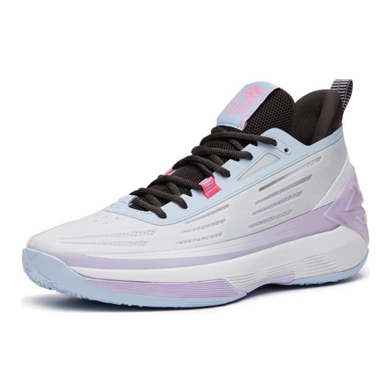 ANTA Attack 5 'White Purple Black' Sneakers 112331603-4