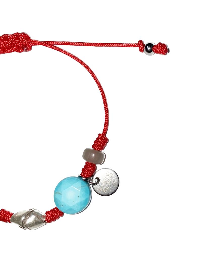 Runds Red Gemstone Bracelet