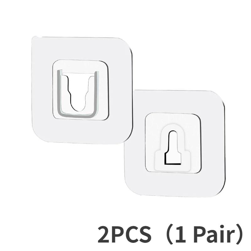 

20/10/4 шт. двухсторонние клейкие настенные крепкие крючки вешалка присоска настенный держатель для хранения для кухни ванная комната спальня