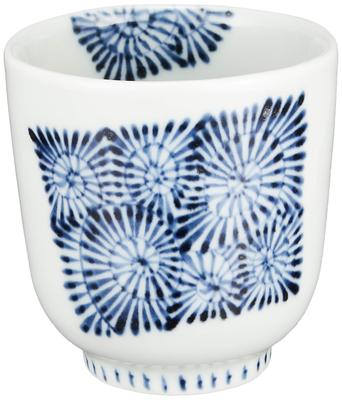 Arita Souta Tanzaku Octopus Arabesque Teacup 92113 Ware, Kiln, (Large)