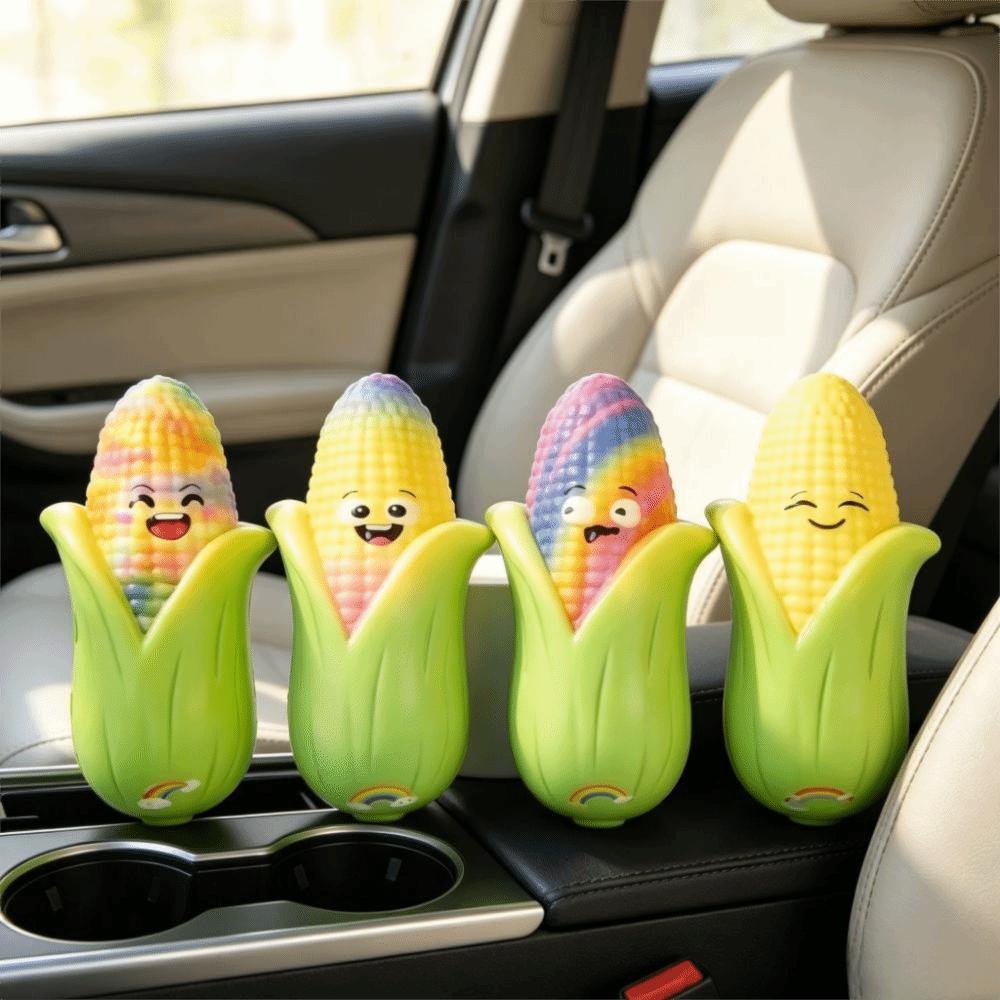 PU Material Corn Squishy Toy Soft Corn Reduce Pressure Toy Realistic Corn Fidget Toy Adults