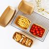 Disposable Kraft Paper Boat Food Containers