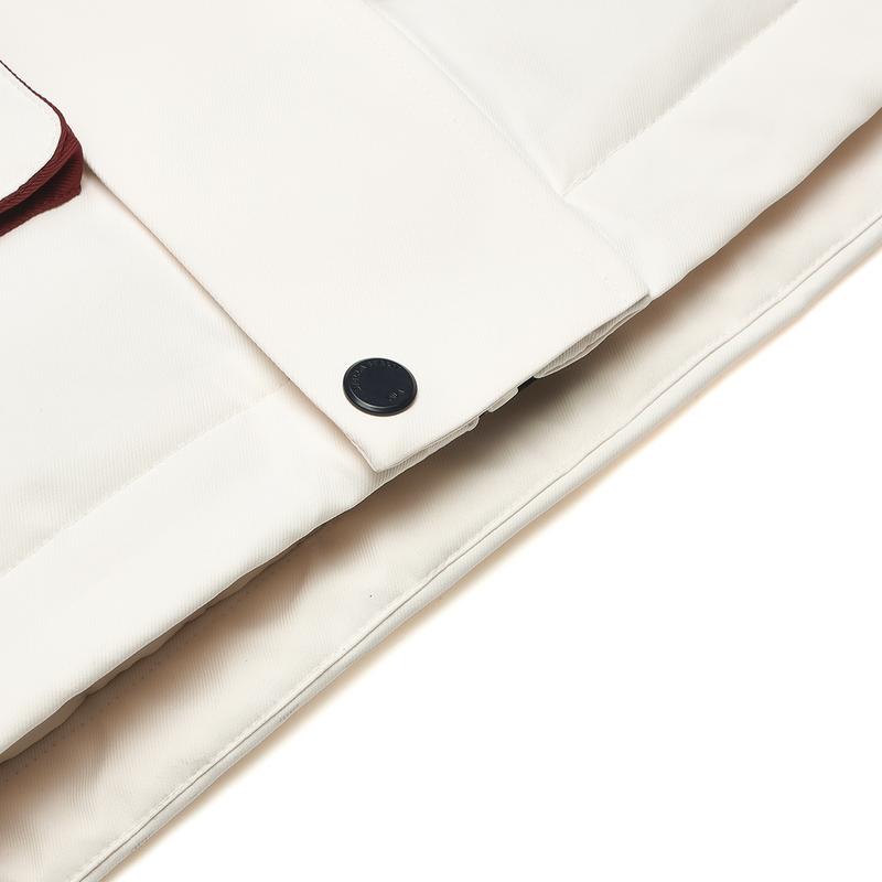 New FILA ORIGINALE Down Jacket Men's Pear Blossom White F11M449908FIV