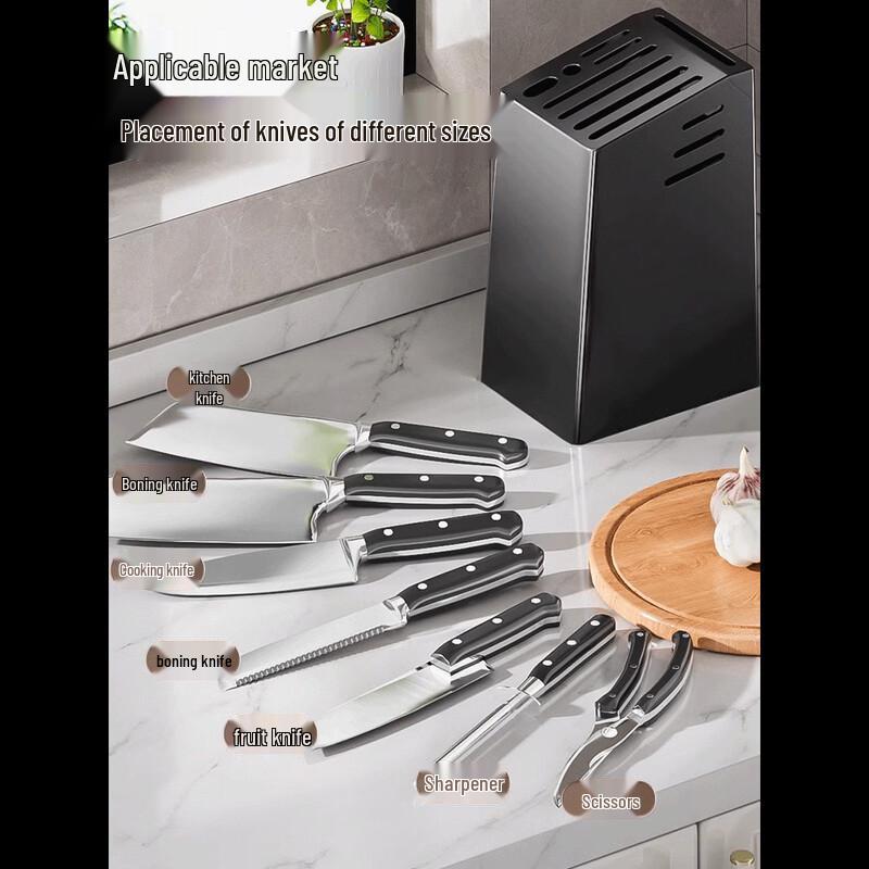 Brangdy Kitchen Integrated Knife Holder & Storage Rack