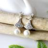 925 Silver SE018 Pearl Point Earrings