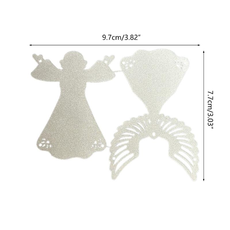 Christmas Pendant Cutting Dies Scrapbooking Stencil Card Embossing DIY Template