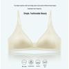 Sommer Ultra-dünne Französische Nahtlose Spitze Dessous mit Dreieckskörbchen & Anti-Hänge Stütz-BH