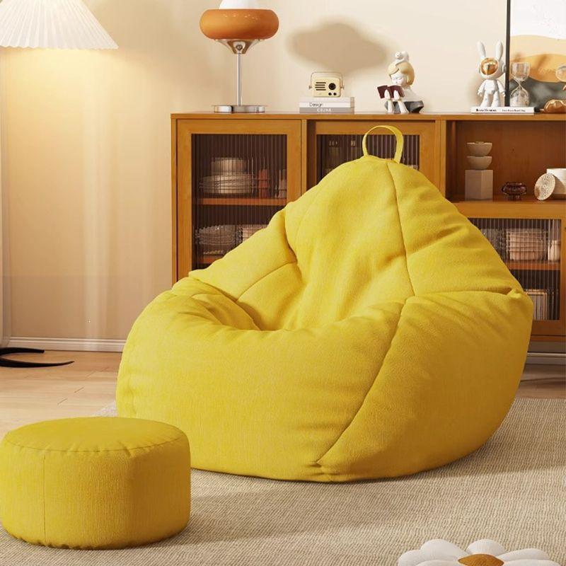 Lazy Recliner Sofa: Convertible Beanbag Chair for Balcony & Bedroom