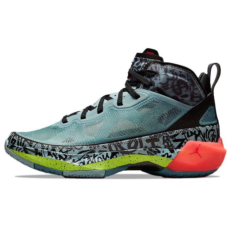 

Satou Sabally x Air Jordan 37 Grafitti Женские кроссовки синие Ocean-Cube Volt DV3142-367 37.5