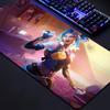 Valorant Neon Muismat Gaming XL Nieuwe HD Muismat XXL Muismatten Natuurlijk Rubber Antislip Kantoor Computer Muismat Tafelmat