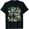Skeleton Hands Heart Houseplant Gardening T Shirts Men Pure Cotton Humor Streetwear Tee Shirt Short Sleeve Unisex Loose Clothing
