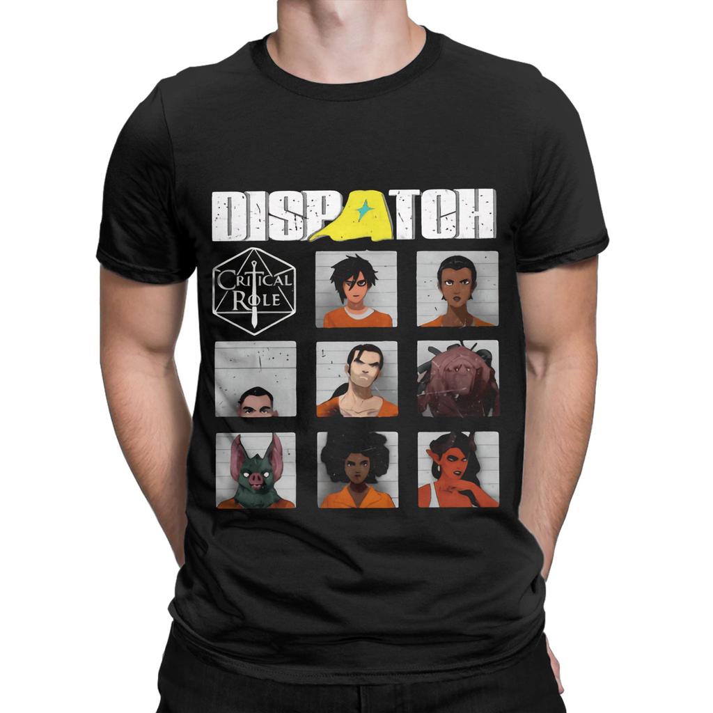 PUNCH UP DISPATCH Superhero Apparel Men Women T Shirt Cotton Tee Fashion T-shirt Clothing
