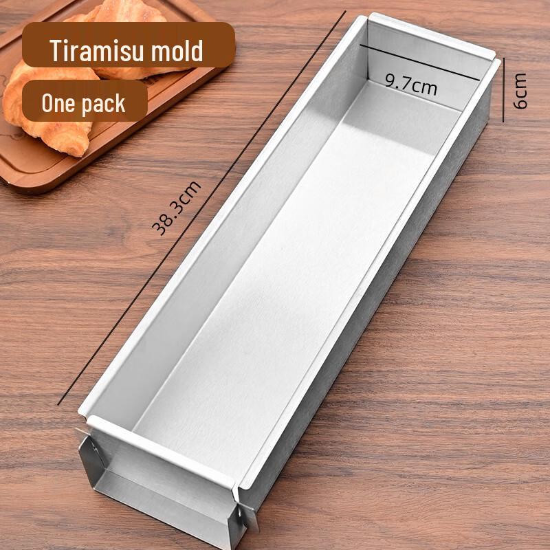 Detachable Rectangular Tiramisu Mousse Cake Mold
