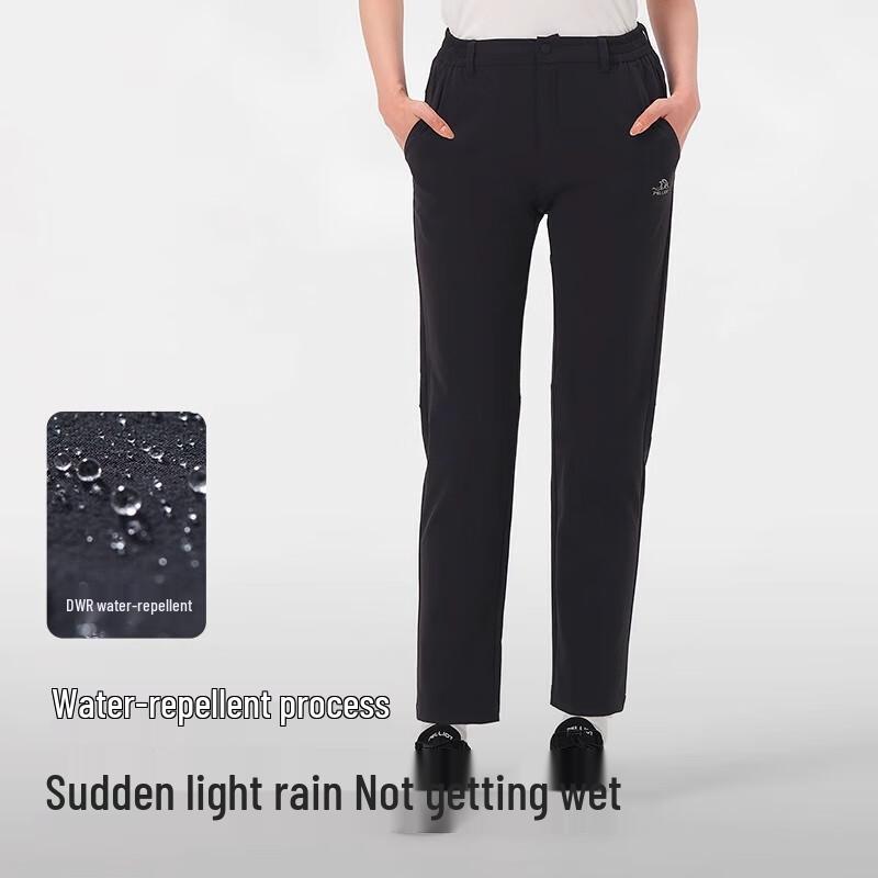 PELLIOT Women's Outdoor Water-Repellent High-Stretch Casual Pants 12411402