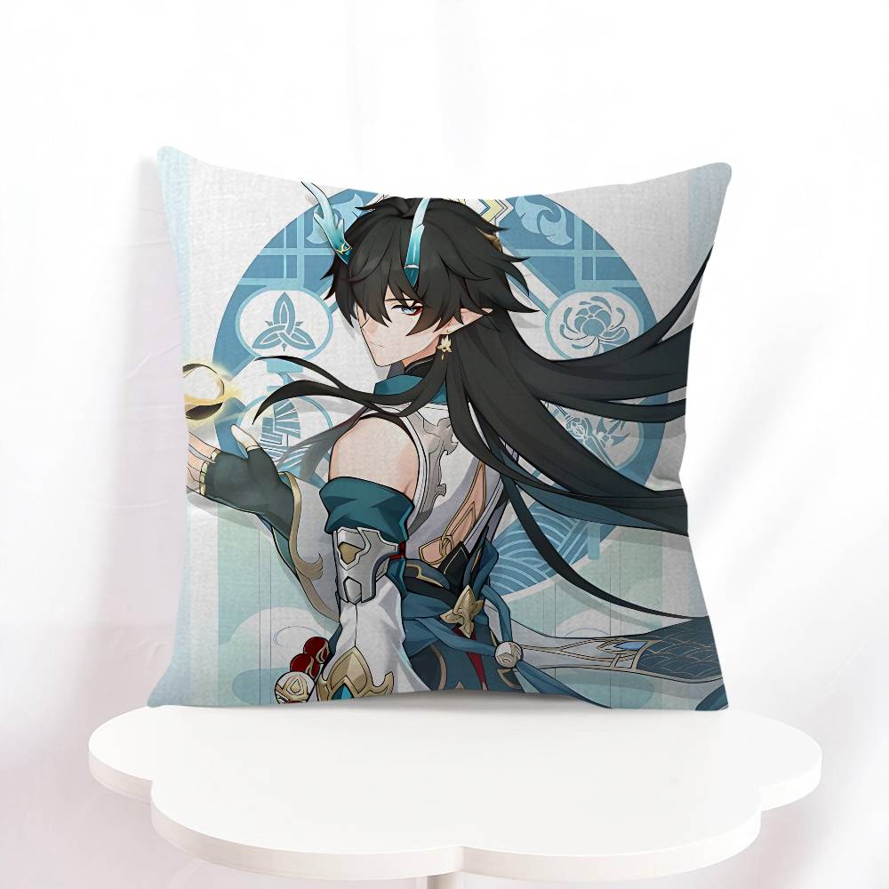 Dan Heng Kissenbezug Toon Geschenk Kissenbezug Schlafzimmer Zuhause Sofa Stuhl Sitz Deko Kissenbezug