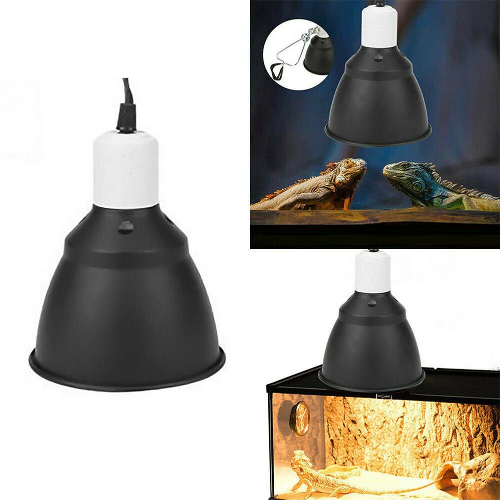 Reptile Heating Lampshade 110V 220V Lizard Snake Climbing Pet Insulation Heating Lamp Pet Heat-resistant Heating Lamp Holder