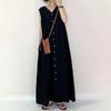 2026 Spring/Summer Plus Size Women's Casual Mid-Length Denim Dress - Trendy and Stylish