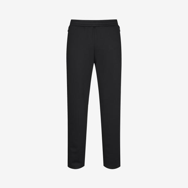 

Прямые тренировочные брюки Fila из флиса BLACK/W75