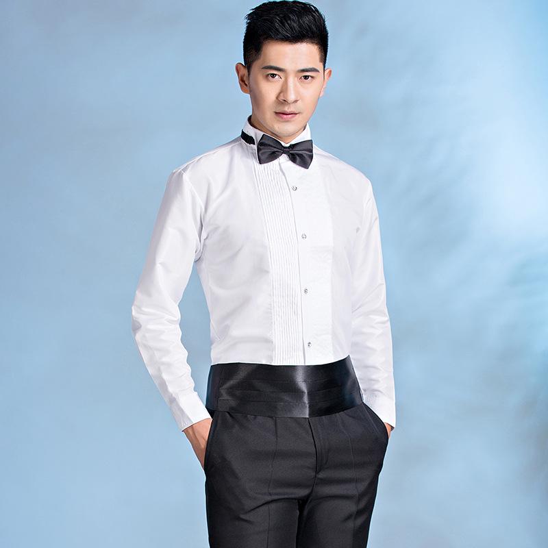 Herren Slim Fit Langarm Performance Shirt - Gentleman Stil