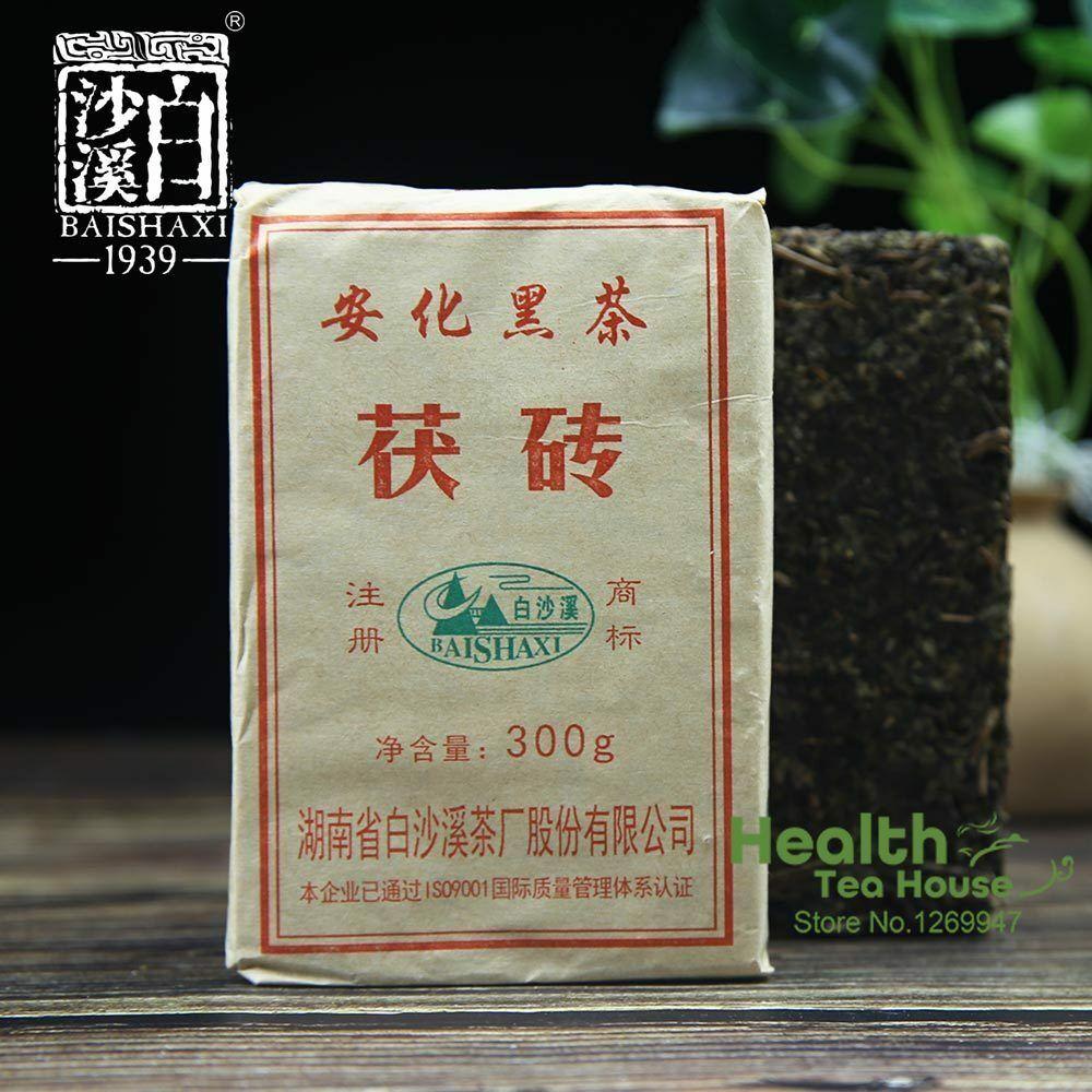 

Anhua Baishaxi 2015/17/18/19 г. Чай темный Golden Flower Темный чай Fu Brick 300г