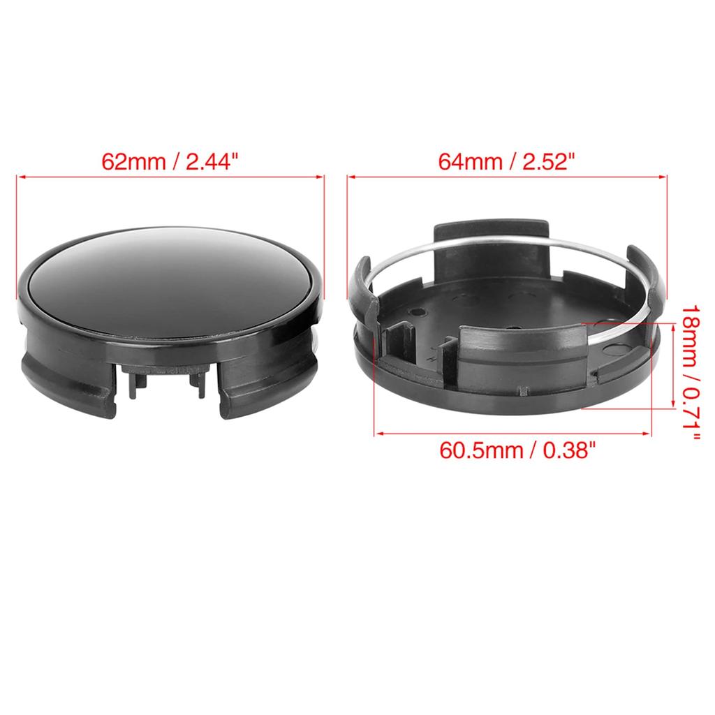 uxcell Hub Cap Wheel Center Cap for Rust Prevention Hub