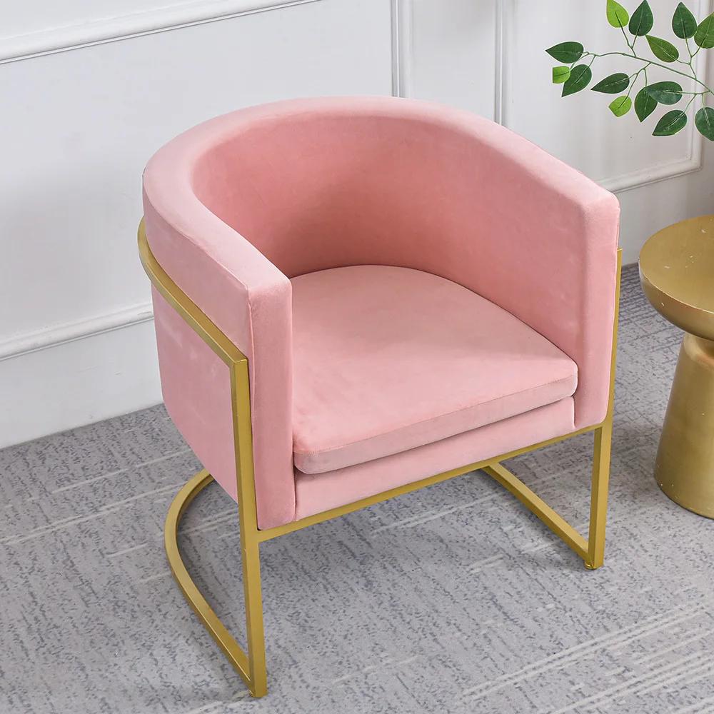 2 Piece Manicure Chair Cover Armchair Cover with Chair Cushion Cover Slipcover Furniture Protector Soft with Elastic Bottom