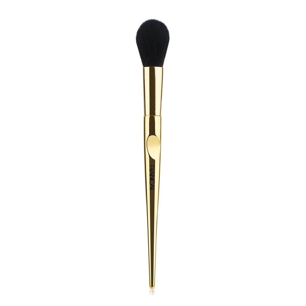 New 3 makeup brushes set, electroplated handle, soft brush, loose powder brush, eyeshadow brush, beauty tool repair