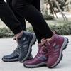 In Winter Velvet Cotton Shoes, Mom and Dad Shoes Are Thickened, Warm and Healthy Shoes, and the Leather Surface Is Waterproof and Healthy Shoes.