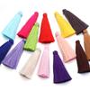 6pcs/lot 6 cm Polyester Tassel Colorful Tassel Cord Brush For Home Decor DIY Handmade Clothing Sewing Jewelry Making Accessories