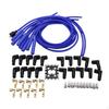 Universal 8mm Ignition Wire Set, 180 Degree Boots Spark Plug, Cable Easy To Install Directly Replace