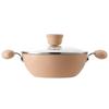 20cm Portable Ceramic Non-stick Wok