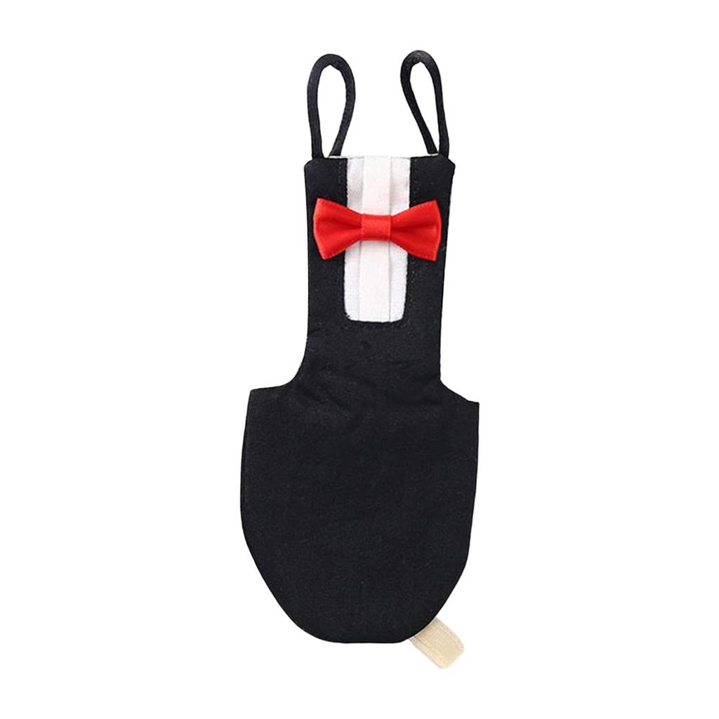 Pet Cute Parrots Flight Suit with Bow Tie Small Animals Costume Pet Clothes Birds Flight Suit Bird Suit for Festival Birthday