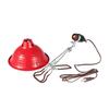Dulton Aluminum Clip Lamp Medium Red Clip Lighting with a Distinct Personality Light Outlet Photography Work RED Body Length 37cm Diameter Cord Length