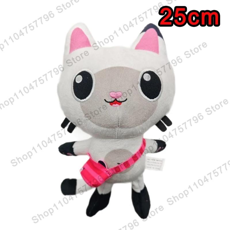 2026 New Gabbys Doll House Plush Toy Mercat Cartoon Stuffed Animals Smiling Cat Car Cat Hug Gaby Girl Birthday Gift