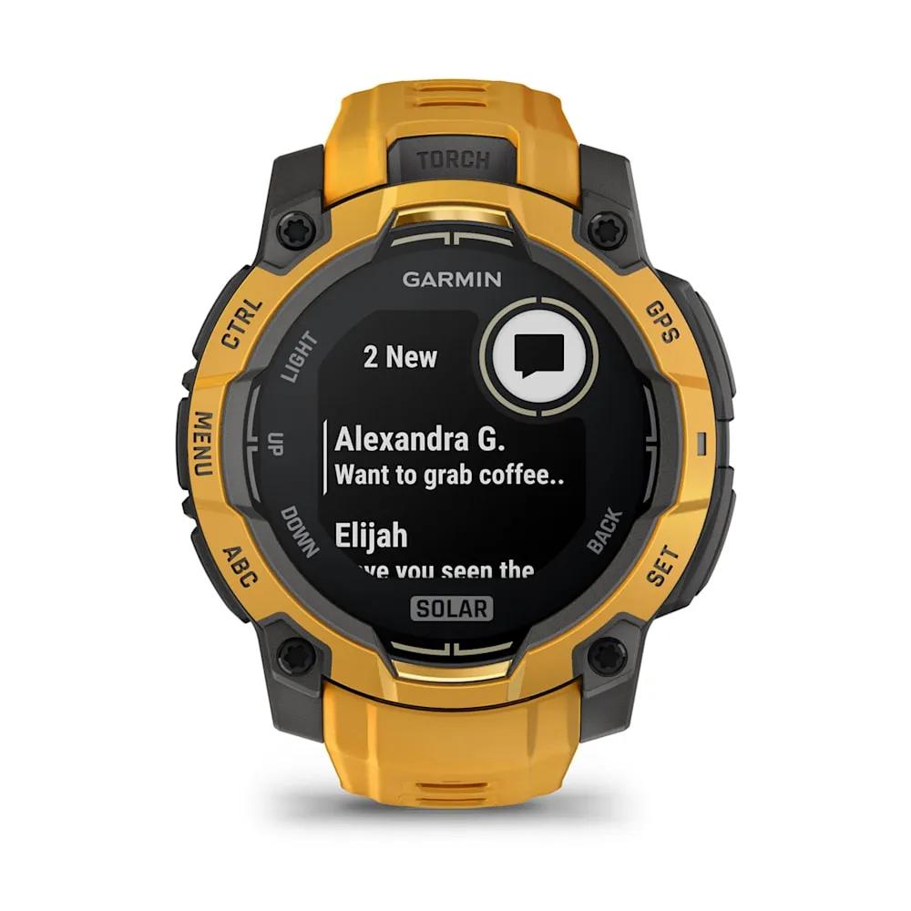 Garmin Instinct 3 smartwatch 45mm Yellow