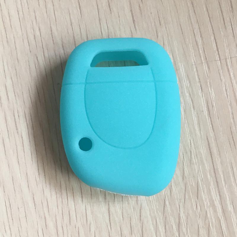 Silicone Rubber Car Key Cover Case For RENAULT TWINGO CLIO KANGOO MASTER Key