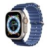 Ремешок из двухцветного силикона Apple Marine для часов 8/7/SE/Ultra Sports