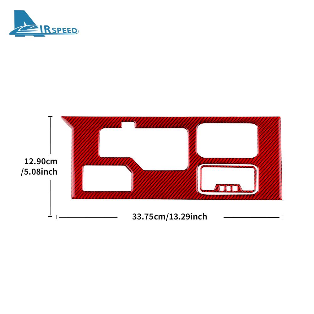 Real Soft Carbon Fiber Sticker For Toyota Tundra 2025 2025 2025 2025 Car Gear Shift Panel Frame Interior Trim LHD Accessories
