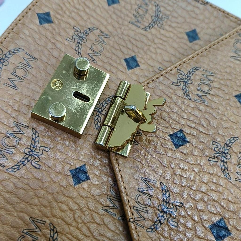 [Pre-Owned] Pasetia Visetos Monogram Coated Canvas Crossbody Bag - Good #CS6FTP