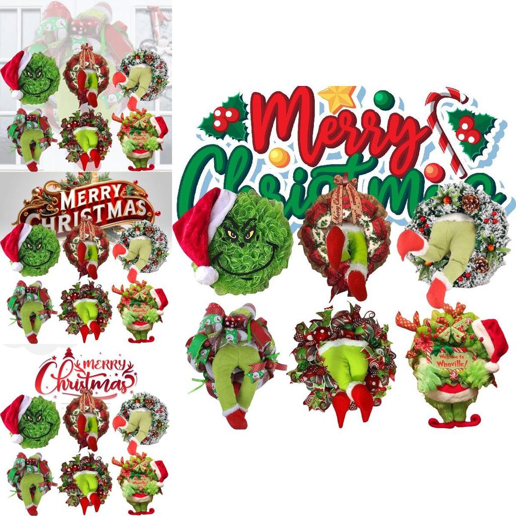 Inspirierter Weihnachtskranz Festliche Feiertagsdekoration für fröhliche saisonale Feiern