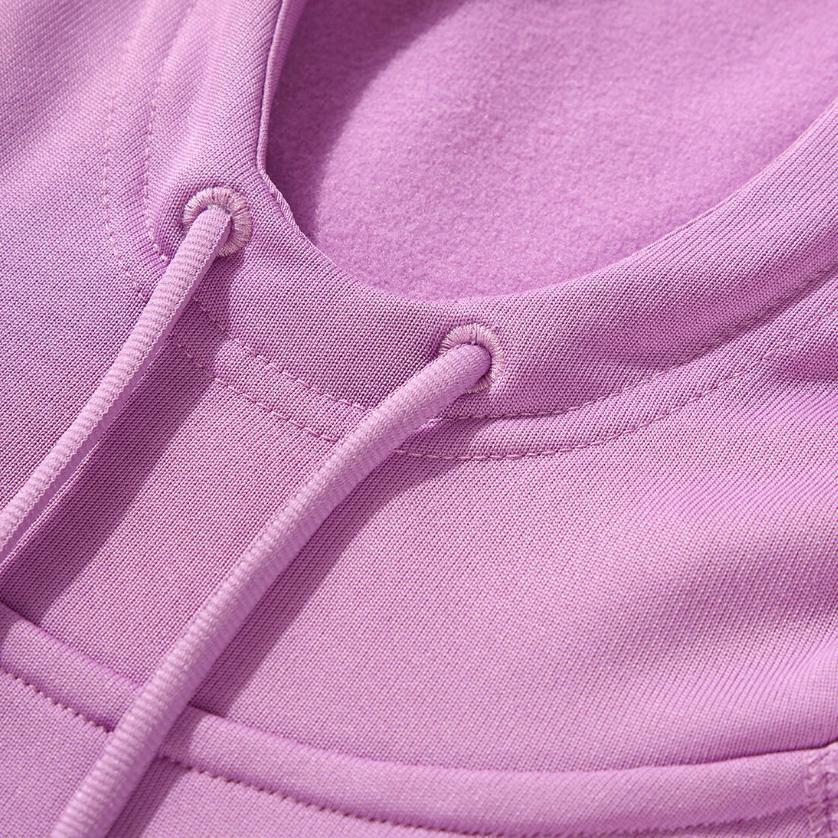 Adidas Comfortable Hooded Pullover Long Sleeve Sweatshirt Men Sweatshirts Purple IW8392