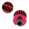 1 * Air Filter, Breather Filter 13mm-Qiilu Air Filter Air Intake Filter Kit 57 * 50mm 13mm Universal (Red Color)