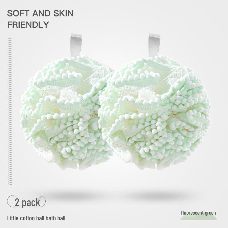 High-End Non-Dispersing Super Soft Exfoliating Bath Flower Ball for Men and Women