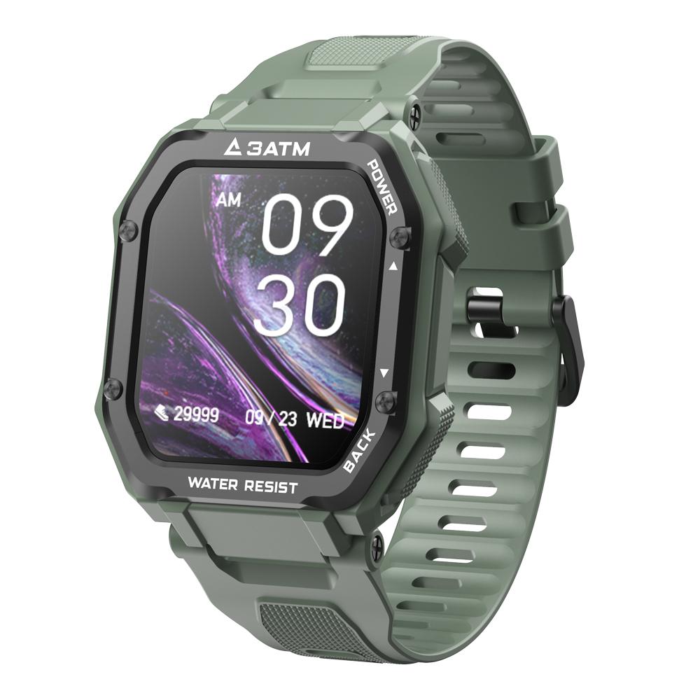 

Смарт-часы LOKMAT с экраном 1.69 дюйма, защитой от воды IP67 и пульсометром