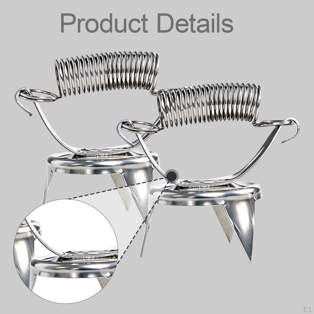 2Pcs Pottery Clay Glaze Clamps Tool Portable Sturdy DIY for Teacups Ergonomics Fingertip