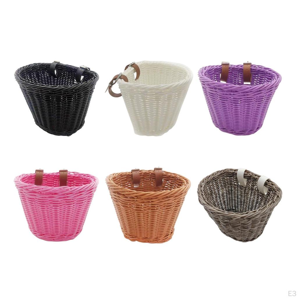 Kids Bike Basket - Front Handlebar Carrier for Young Riders